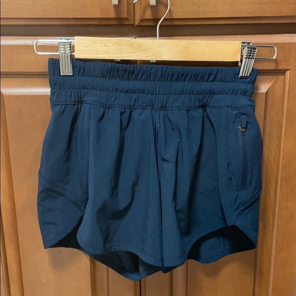 WORN ONCE Lululemon Track that Short in Navy